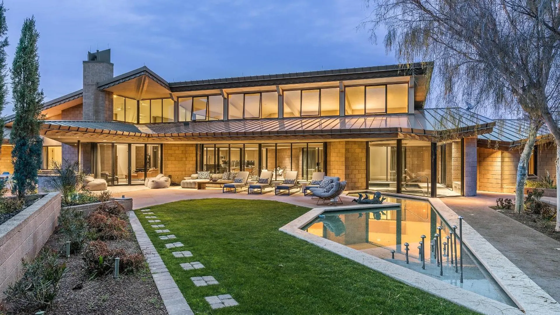 Indoor Pool 2.5 Acres Gym With Sauna At Hideaway Estate سكوتسدايل
