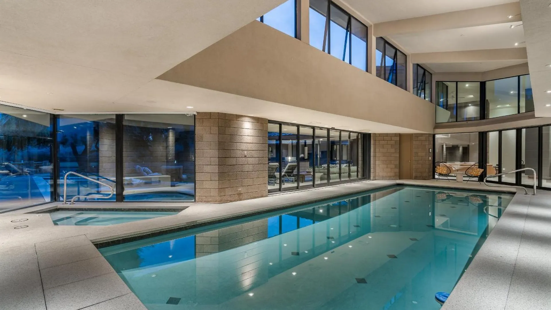 度假居 Indoor Pool 2.5 Acres Gym With Sauna At Hideaway Estate 斯科茨 美国
